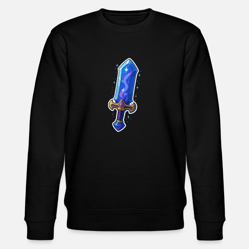 Fantasy Sword - Stanley/Stella CHANGER Unisex Organic Sweatshirt - black