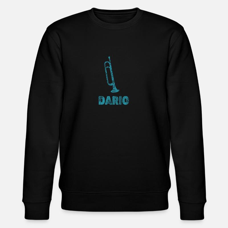 Blasmusik Dario - Stanley/Stella Unisex Bio-Sweatshirt CHANGER  - Schwarz