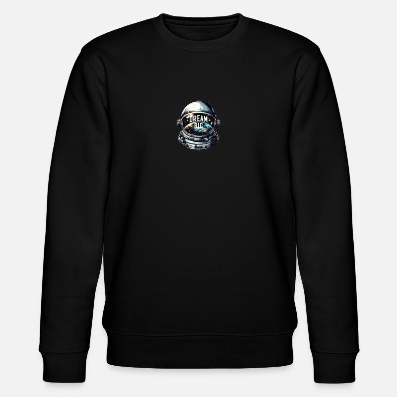 Rêver grand - Illustration d’astronaute - Sweat bio CHANGER Stanley/Stella Unisexe - noir