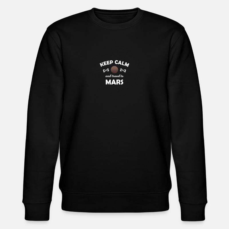 L’espace et les missions spatiales - Sweat bio CHANGER Stanley/Stella Unisexe - noir