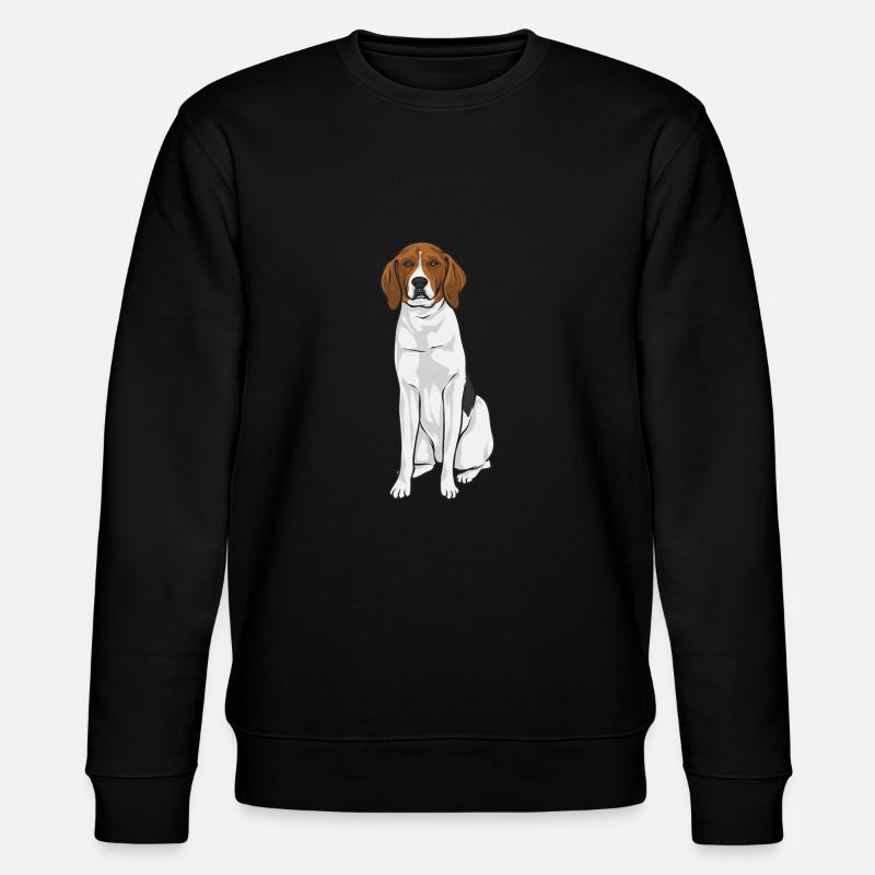 Treeing Walker Coonhound - Stanley/Stella Unisex Bio-Sweatshirt CHANGER - Schwarz