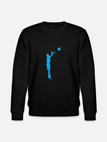 Basketballspieler - Stanley/Stella Unisex Bio-Sweatshirt CHANGER  - Schwarz