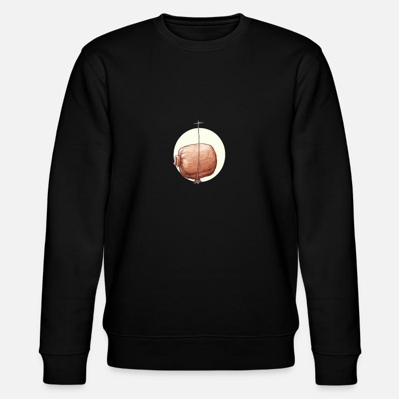 Hamstring - Stanley/Stella CHANGER Unisex Organic Sweatshirt - black