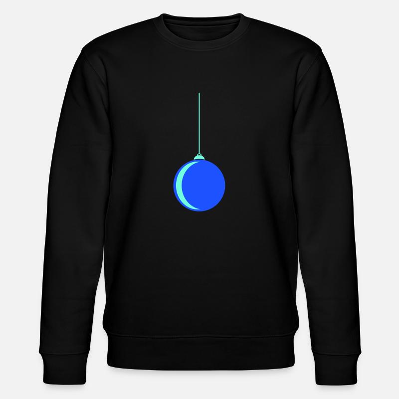 Boule de Noël 1 - Sweat bio CHANGER Stanley/Stella Unisexe - noir
