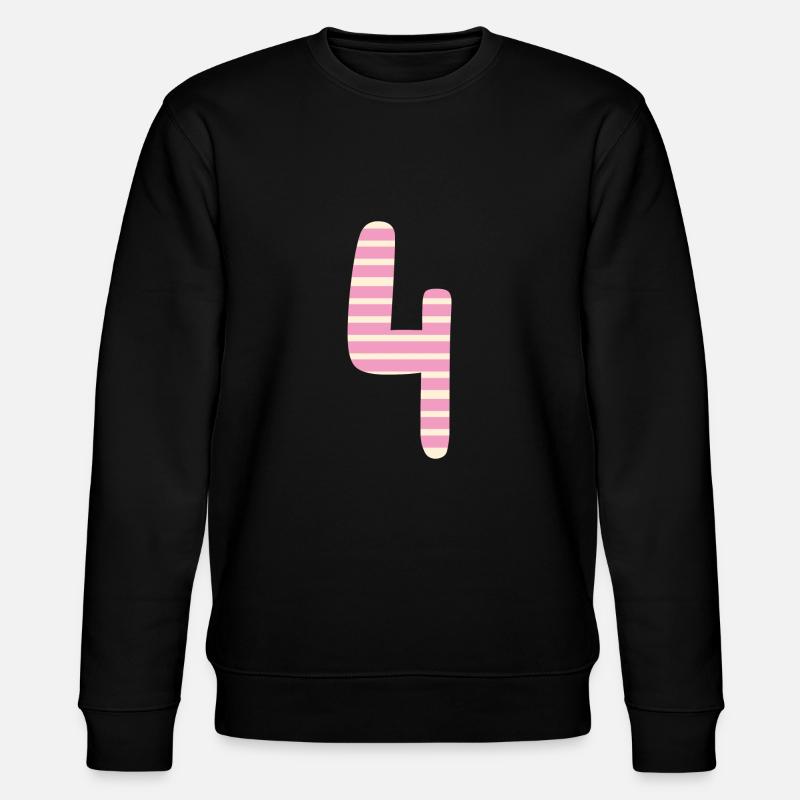 Nummer 4 - Stanley/Stella Unisex Bio-Sweatshirt CHANGER  - Schwarz