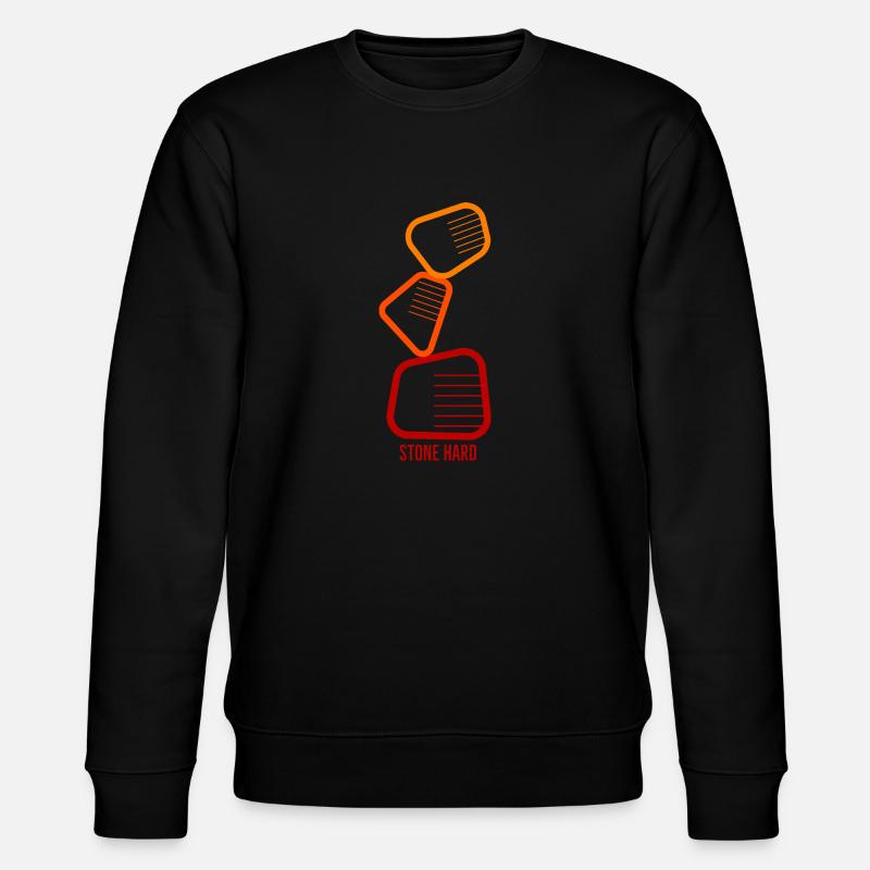 Pierre dure - Sweat bio CHANGER Stanley/Stella Unisexe - noir