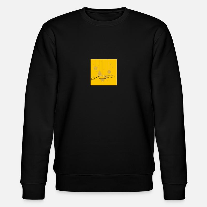 Weihnachten - Stanley/Stella Unisex Bio-Sweatshirt CHANGER  - Schwarz