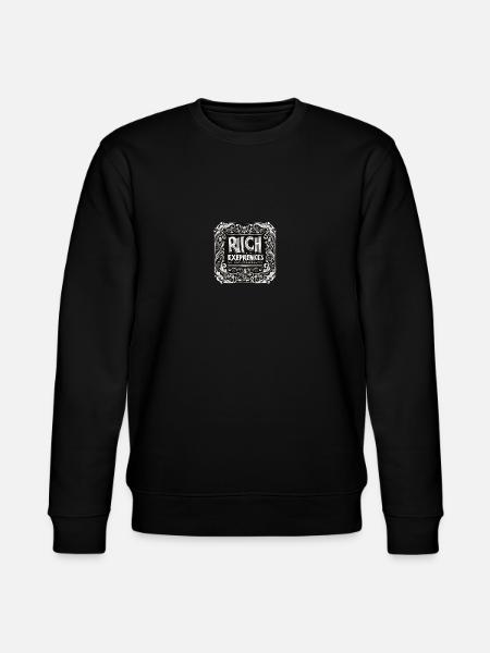 Rich in experience - Stanley/Stella CHANGER Unisex Organic Sweatshirt - black