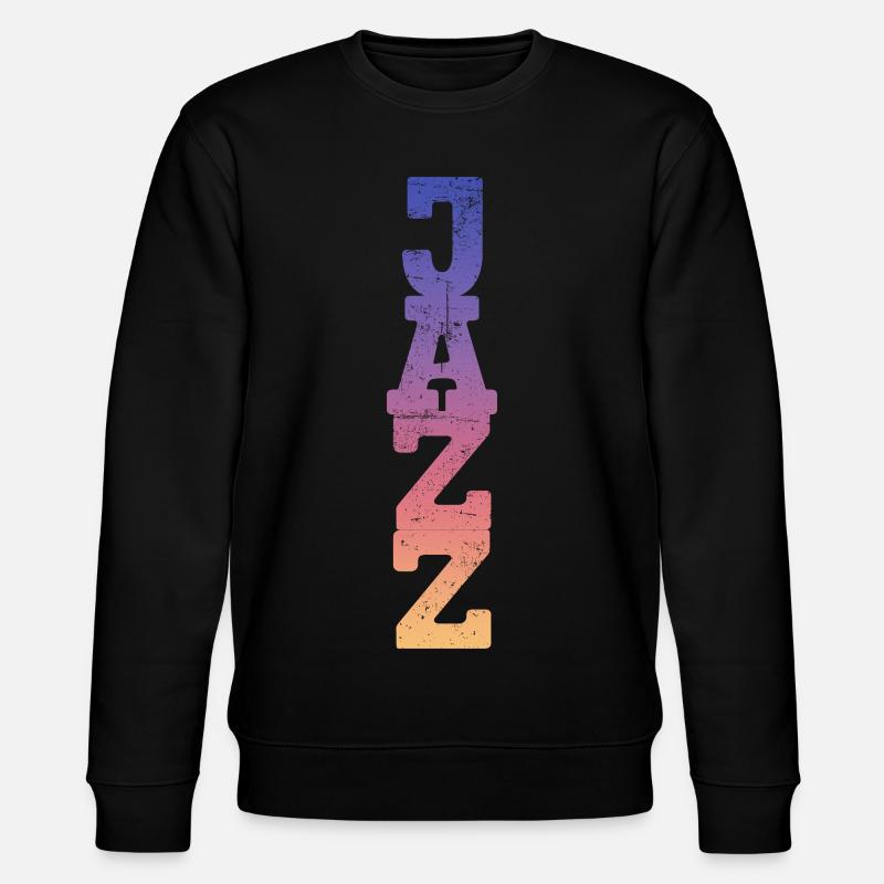 Jazz - Stanley/Stella Unisex Bio-Sweatshirt CHANGER - Schwarz
