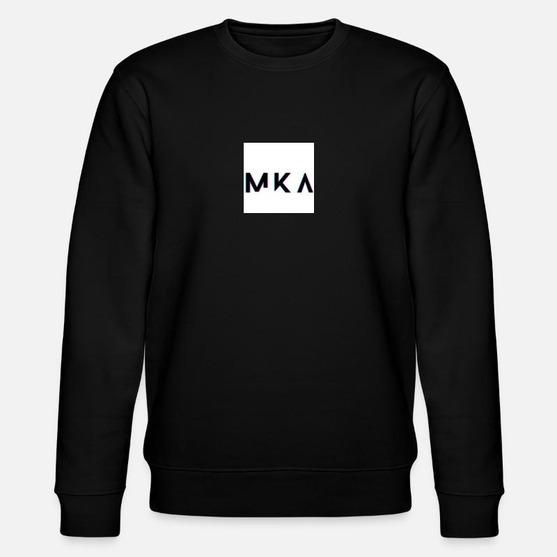 MKA Holo Effect - Stanley/Stella Unisex Bio-Sweatshirt CHANGER  - Schwarz