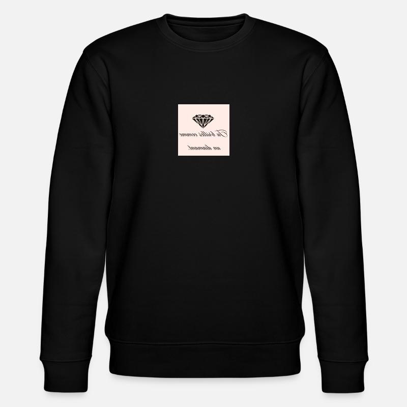 Dimension miroir - Sweat bio CHANGER Stanley/Stella Unisexe - noir