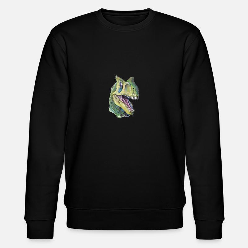 Carnotaurus - Stanley/Stella Unisex Bio-Sweatshirt CHANGER  - Schwarz