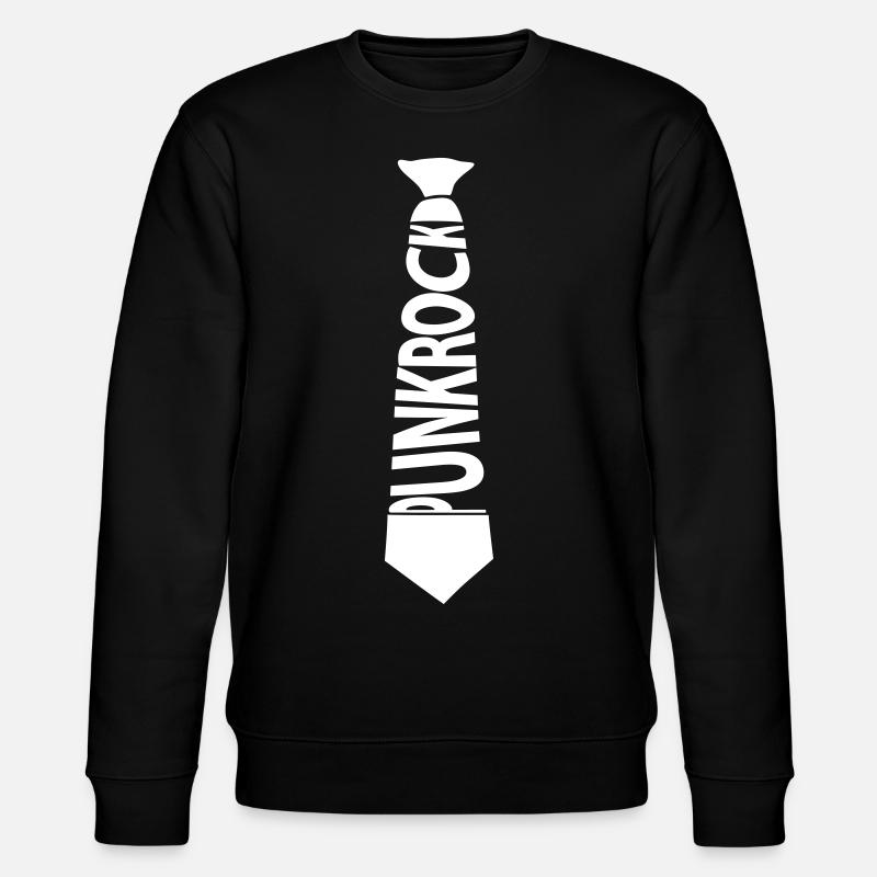 Punkrock Schlips - Stanley/Stella Unisex Bio-Sweatshirt CHANGER  - Schwarz