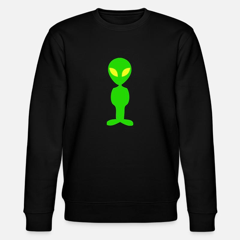 Alien - Stanley/Stella Unisex Bio-Sweatshirt CHANGER  - Schwarz