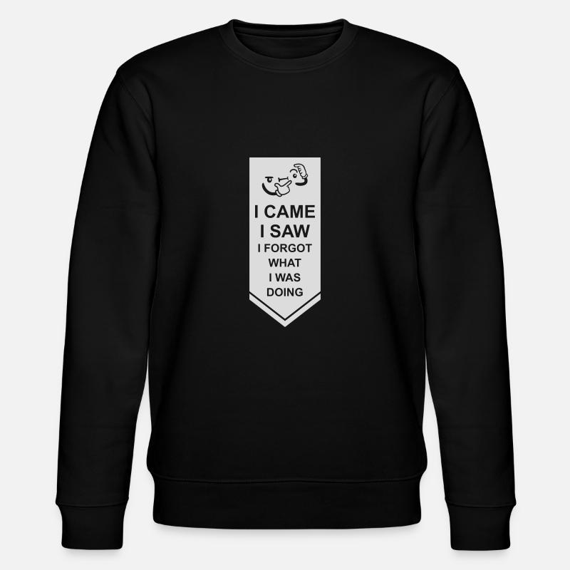 Je suis venu voir oublier - Sweat bio CHANGER Stanley/Stella Unisexe - noir