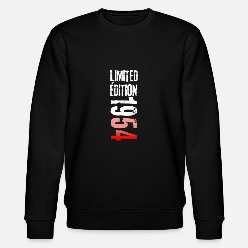 LIMITED EDITION 1954 - Sweat bio CHANGER Stanley/Stella Unisexe - noir