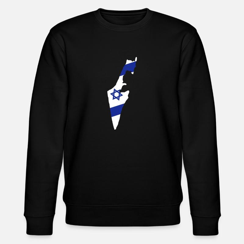 Israël - Stanley/Stella Unisex Bio-Sweatshirt CHANGER  - Schwarz