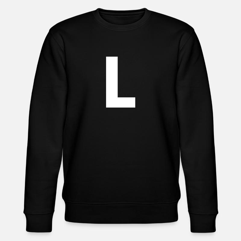 L - Stanley/Stella CHANGER Unisex Organic Sweatshirt - black