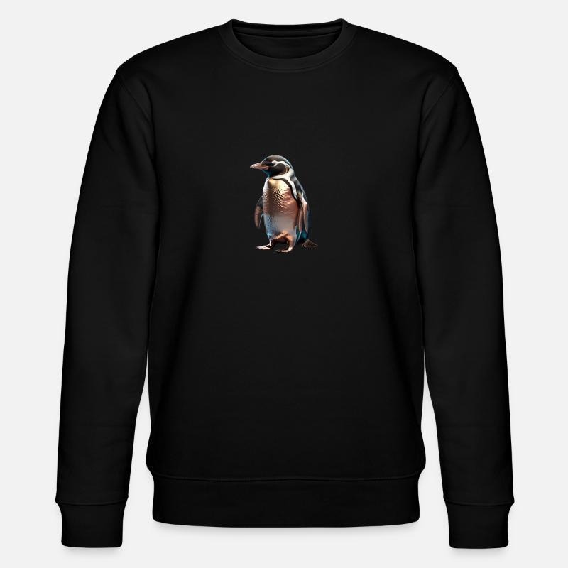 Le Pingouin de bronze - Sweat bio CHANGER Stanley/Stella Unisexe - noir