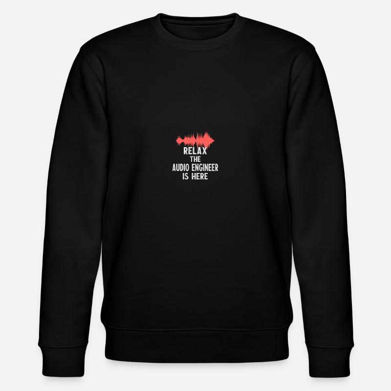 Tonmeister Tontechnik Audio Mixing Mastering - Stanley/Stella Unisex Bio-Sweatshirt CHANGER - Schwarz