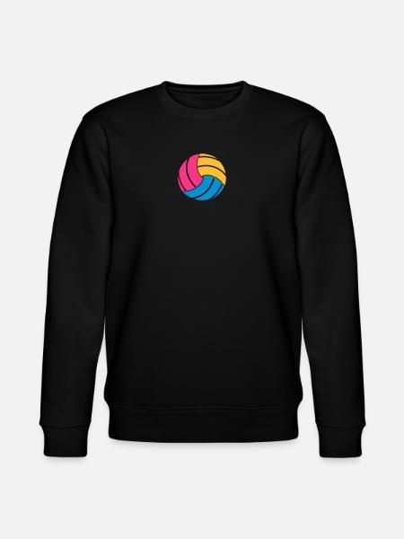 Volleyball - Stanley/Stella Unisex Bio-Sweatshirt CHANGER  - Schwarz