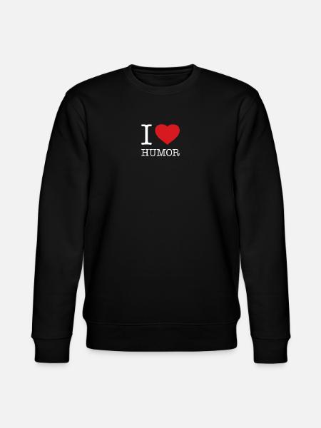J’ADORE L’HUMOUR - Sweat bio CHANGER Stanley/Stella Unisexe - noir