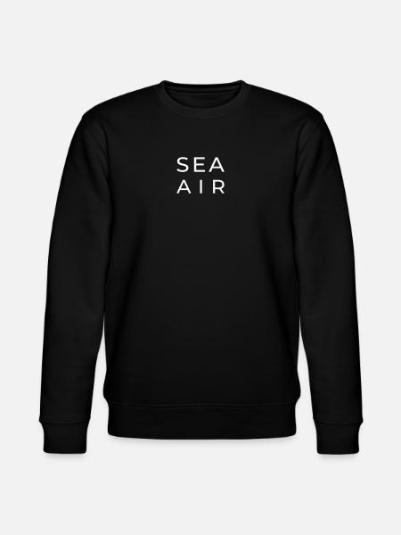 SEA AIR - Stanley/Stella CHANGER Unisex Organic Sweatshirt - black