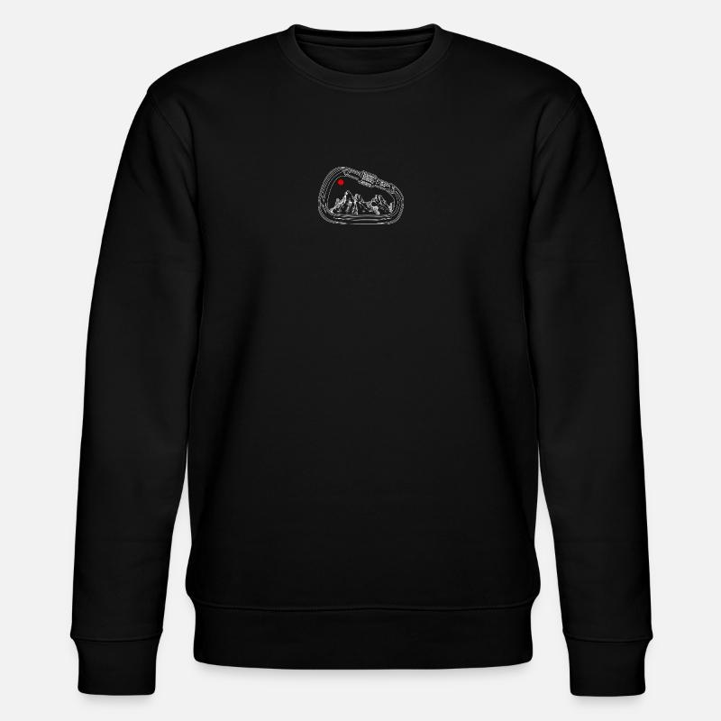 Mountain Vista in Gear Ring - Stanley/Stella CHANGER Unisex Organic Sweatshirt - black