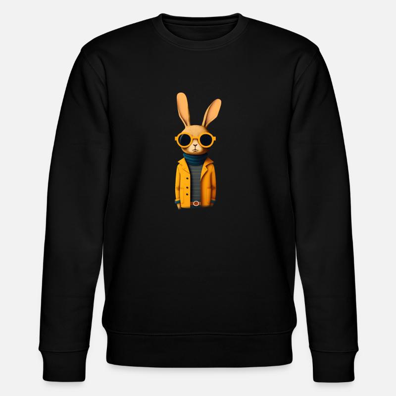 Lapin de mode - Sweat bio CHANGER Stanley/Stella Unisexe - noir