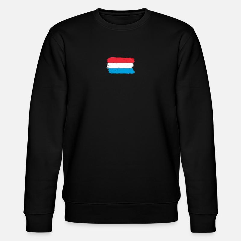 Coup de pinceau Drapeau néerlandais - Sweat bio CHANGER Stanley/Stella Unisexe - noir