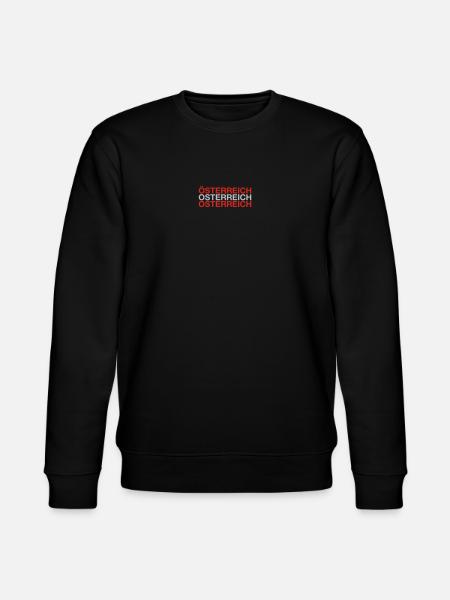 AUSTRIA Austria Flag - Stanley/Stella CHANGER Unisex Organic Sweatshirt - black