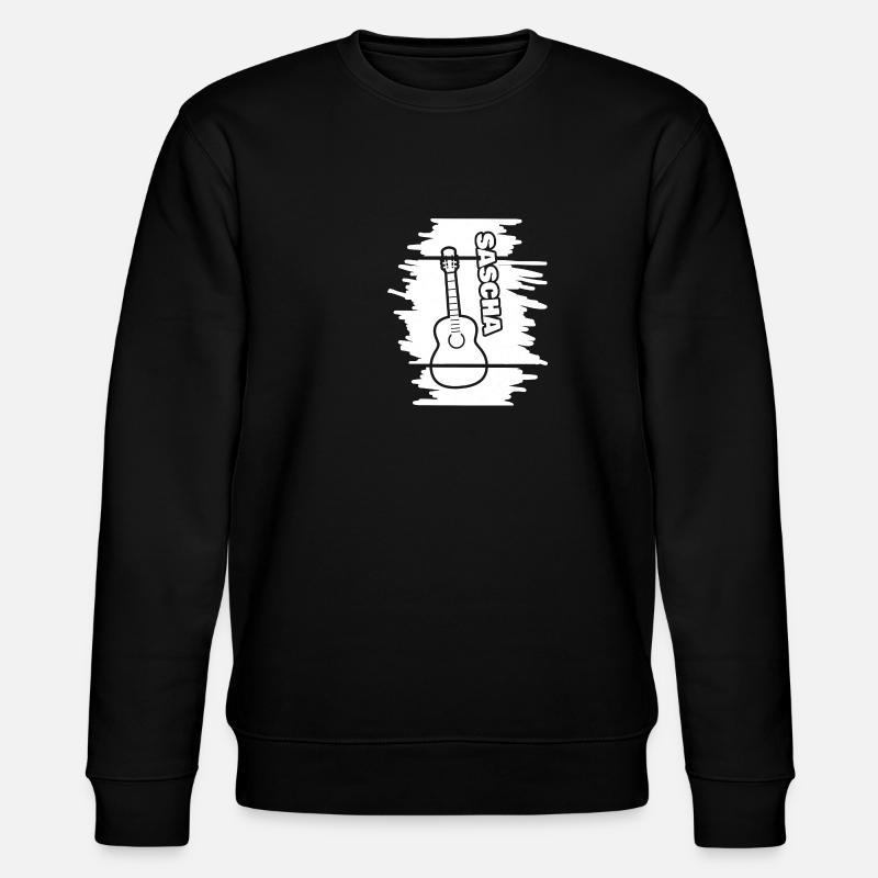 Guitar Sascha - Stanley/Stella Unisex Bio-Sweatshirt CHANGER  - Schwarz