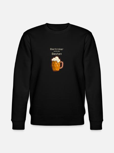 Biertrinker - Stanley/Stella Unisex Bio-Sweatshirt CHANGER  - Schwarz
