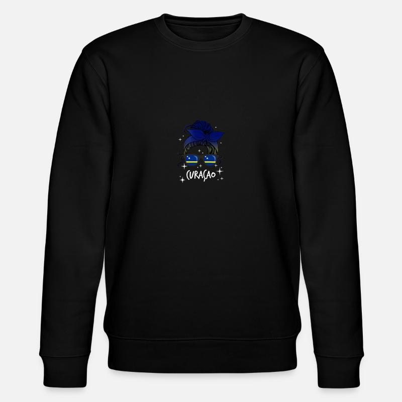Curaçao - Stanley/Stella Unisex Bio-Sweatshirt CHANGER  - Schwarz