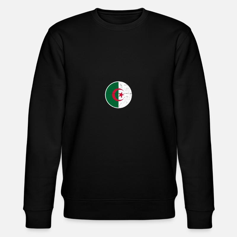 Algérie Algérie Drapeau algérien - Sweat bio CHANGER Stanley/Stella Unisexe - noir
