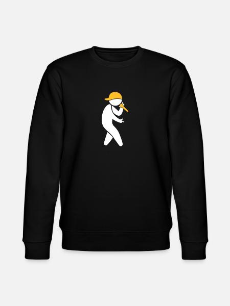 Hiphop Rapper - Stanley/Stella Unisex Bio-Sweatshirt CHANGER  - Schwarz