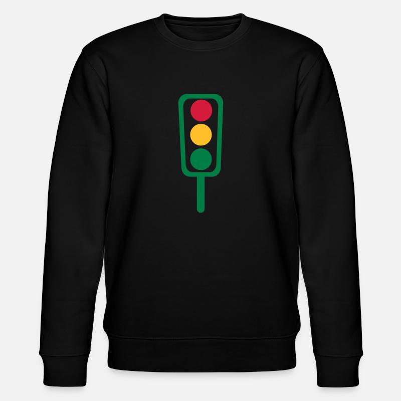 Ampel - Stanley/Stella Unisex Bio-Sweatshirt CHANGER  - Schwarz
