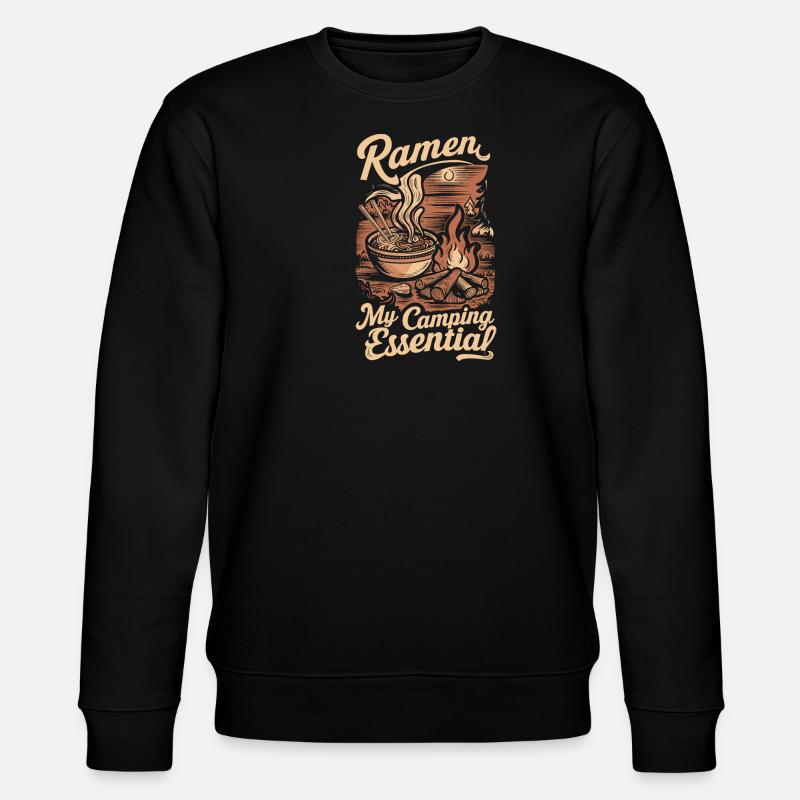 Camping Amateurs de Ramen - Sweat bio CHANGER Stanley/Stella Unisexe - noir