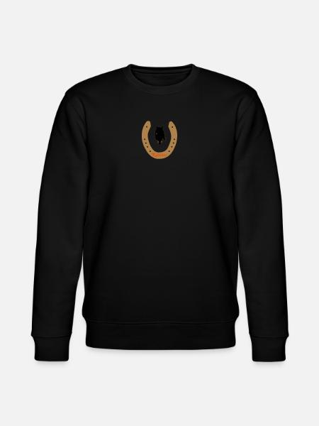 Horseshoe Friezes - Stanley/Stella CHANGER Unisex Organic Sweatshirt - black
