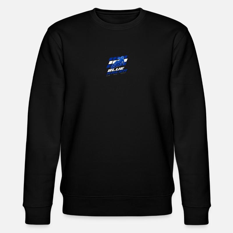 Blue Racer - Stanley/Stella CHANGER Unisex Organic Sweatshirt - black