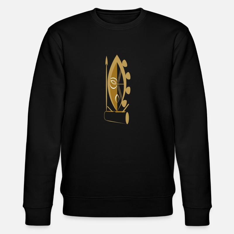 LOGO EKANG MBOLO - Sweat bio CHANGER Stanley/Stella Unisexe - noir