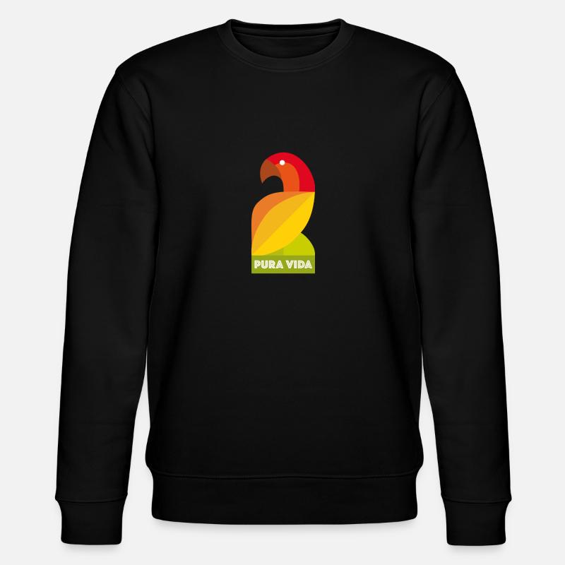 PURA VIDA - Sweat bio CHANGER Stanley/Stella Unisexe - noir
