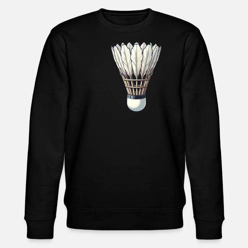 Design de badminton cool - Sweat bio CHANGER Stanley/Stella Unisexe - noir