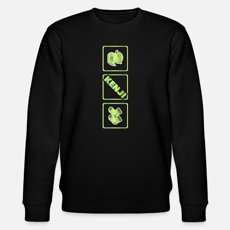 Kenji - Stanley/Stella Unisex Bio-Sweatshirt CHANGER  - Schwarz