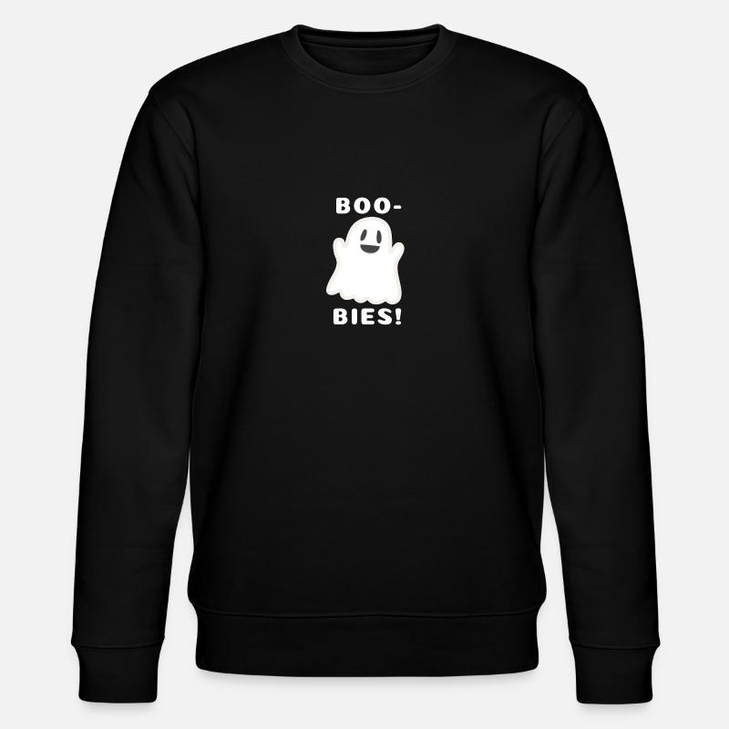 Fous! Conception drôle d'halloween fantôme - Sweat bio CHANGER Stanley/Stella Unisexe - noir