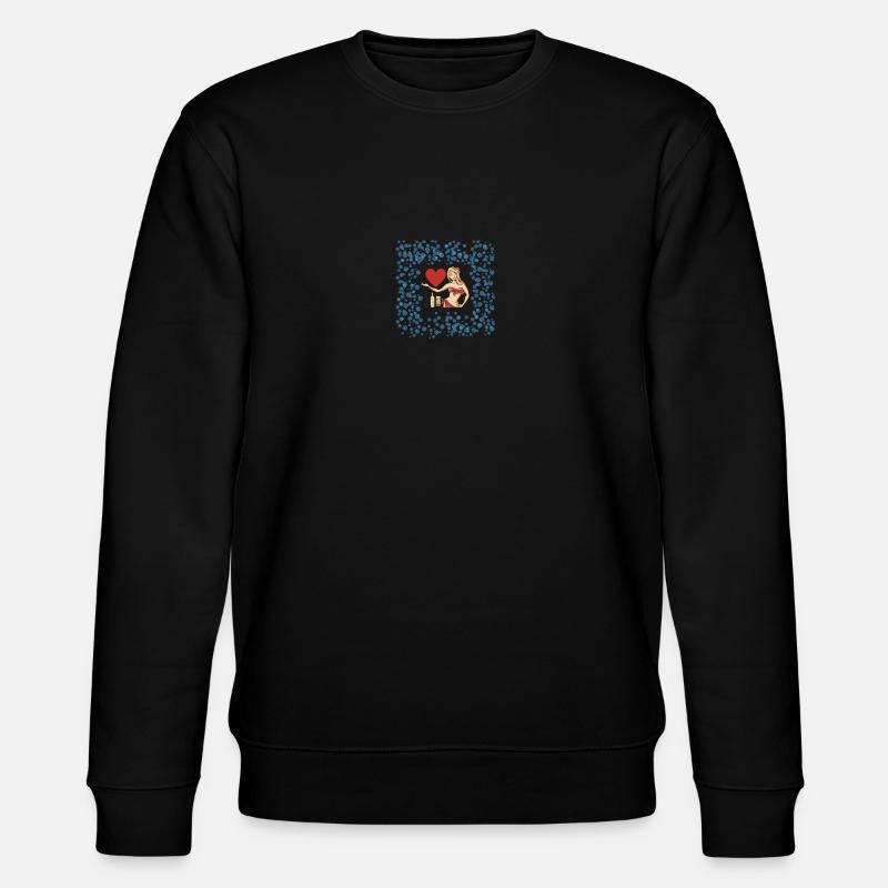 Junggesellenabschied - Stanley/Stella Unisex Bio-Sweatshirt CHANGER  - Schwarz