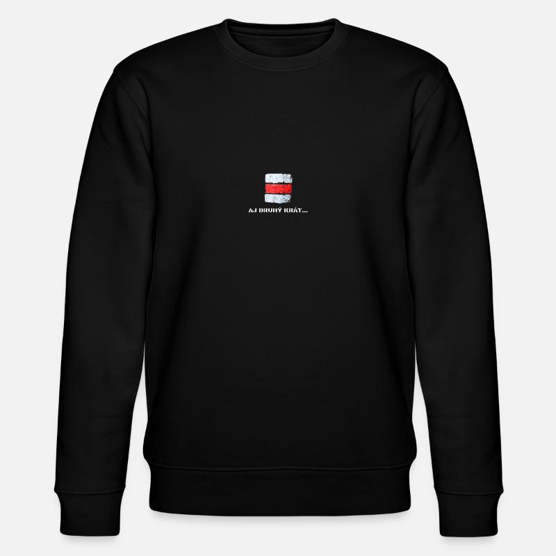 Cesta Hrdinov SNP - Stanley/Stella CHANGER Unisex Organic Sweatshirt - black