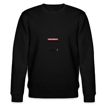 School Enrolment 2022 Gift School - Stanley/Stella CHANGER Unisex Organic Sweatshirt - black - Front - Nik (191cm) & Marisol (170cm)