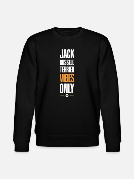 Jack Russell Terrier Vibes - Sweat bio CHANGER Stanley/Stella Unisexe - noir