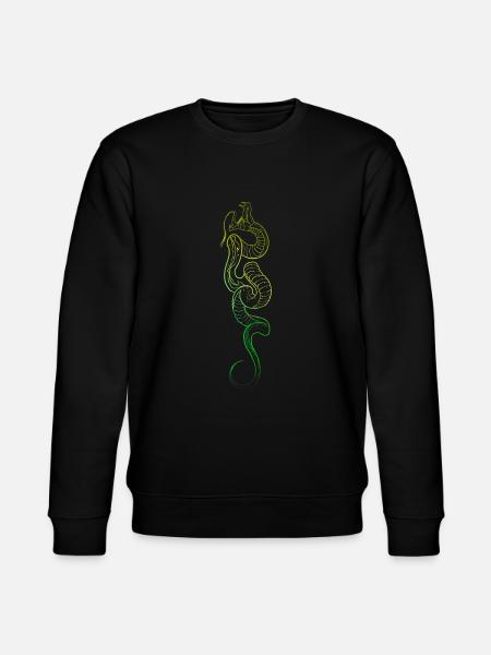 Original snake - Stanley/Stella CHANGER Unisex Organic Sweatshirt - black